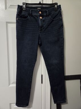 Express Women’s Dark Indigo High-Rise Skinny Jeans